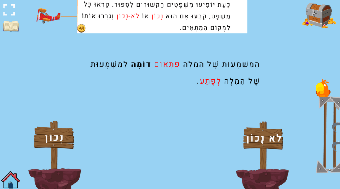 פעילות בקשת לאחר קריאה חוזרת של טקסט